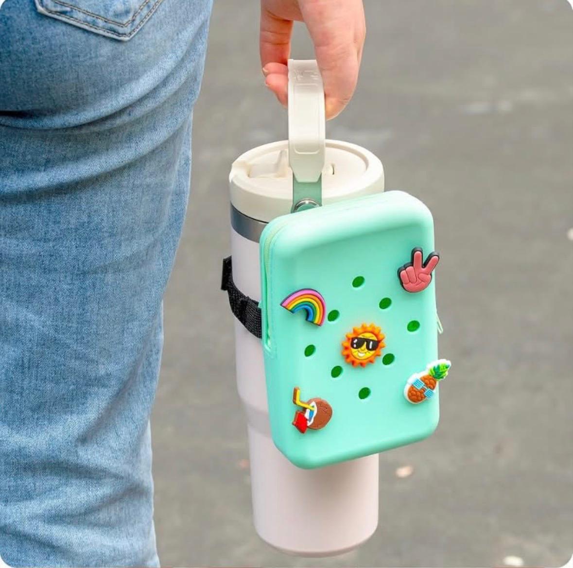 Stanley silicone stud bag with 5 charms