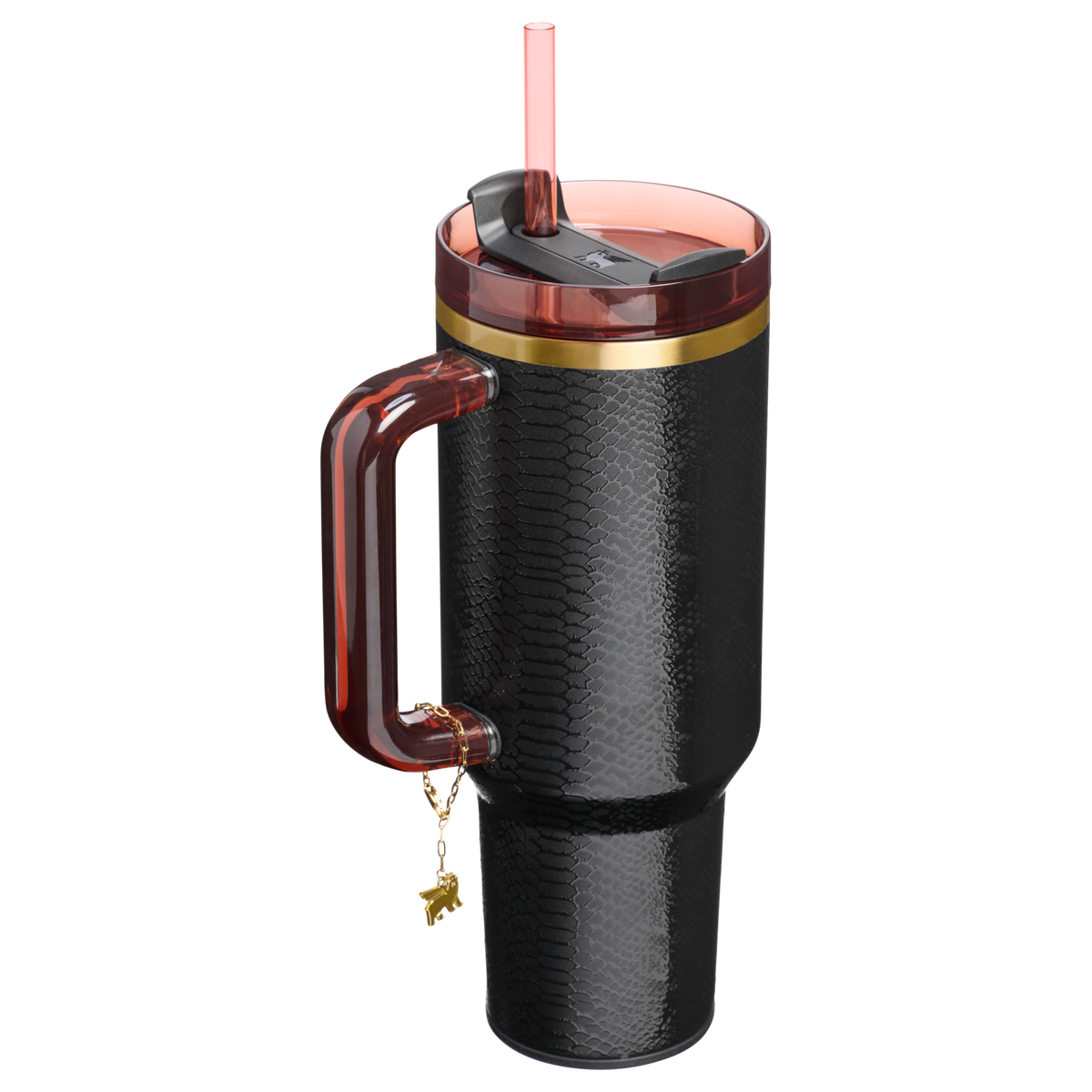 The Quencher® H2.0 FlowState™ Tumbler: Black Snakeskin