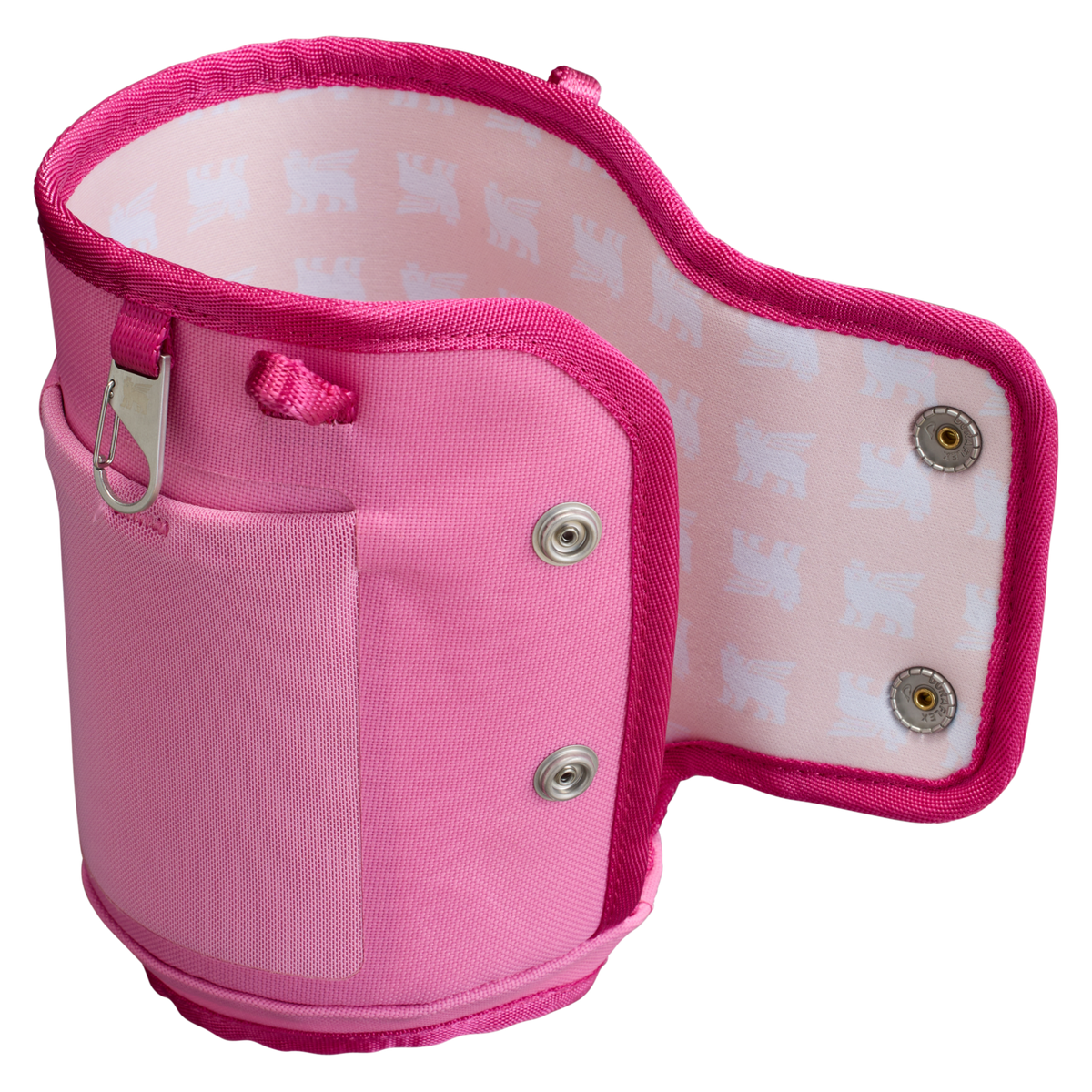 The Stanley All Day 40 OZ Quencher Carry-All. Peony