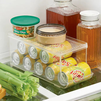 Stackable Beverage & Essentials Organizer with Removable Lid