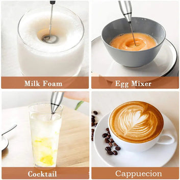 Coffee beater chargeable