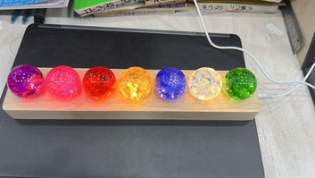 7 LED Crystal Ball | Decorative Light for Home & Gifts