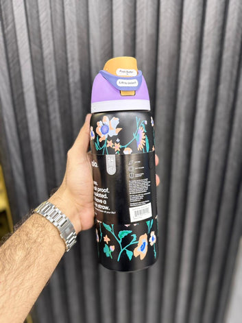 Owala Freesip Insulated 32oz Peach Checker