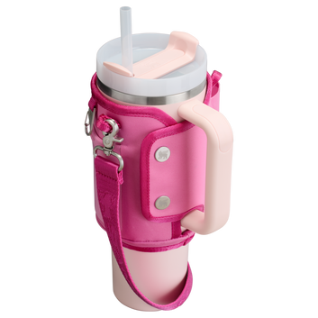 The Stanley All Day 40 OZ Quencher Carry-All.  Peony ( original)