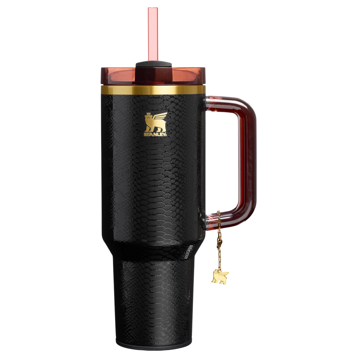 The Quencher® H2.0 FlowState™ Tumbler: Black Snakeskin