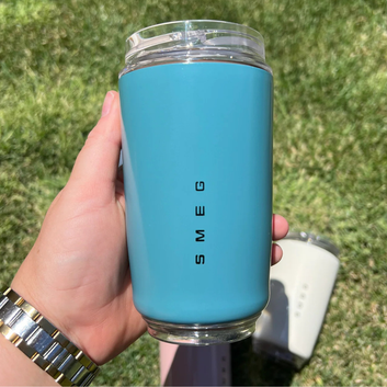 SMEG | Insulated Coffee Mug | 280ml | Teal