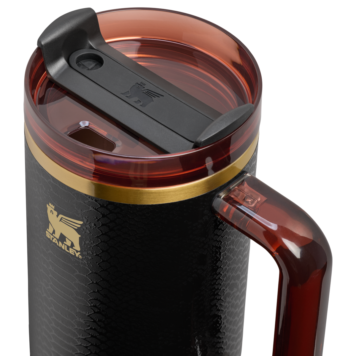 The Quencher® H2.0 FlowState™ Tumbler: Black Snakeskin