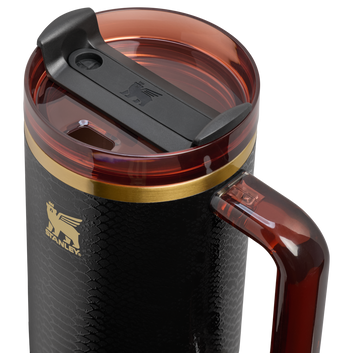 The Quencher® H2.0 FlowState™ Tumbler: Black Snakeskin