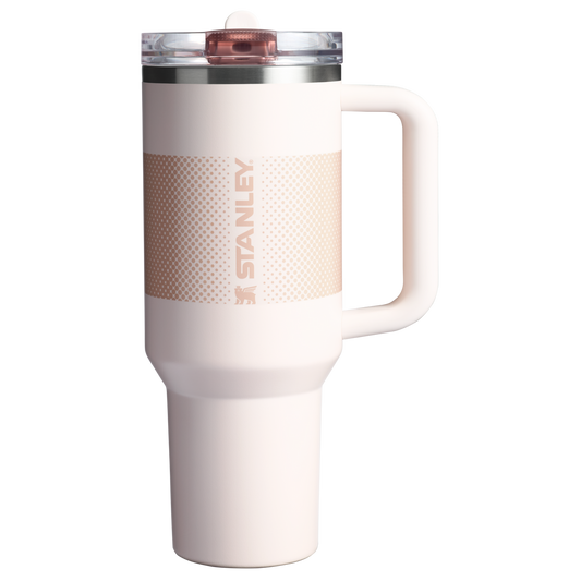 The New Frequency Quencher ProTour Flip Straw Tumbler | 40 OZ  RoseQuartz Fade