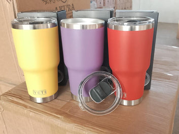 Yeti Rambler  30oz tumbler with Magslider lid - Day break yellow