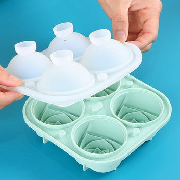 3D Rose Shaped Ice Mould Tray ( Silicone )