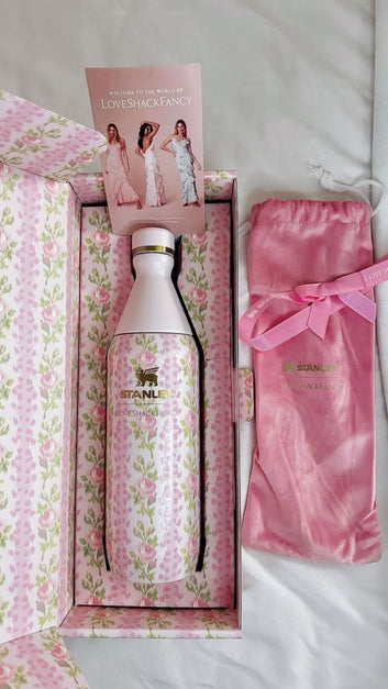 Stanley 1913 x LoveShackFancy | All Day Carry Slim Bottle | 475 ML | Blooming Heirloom