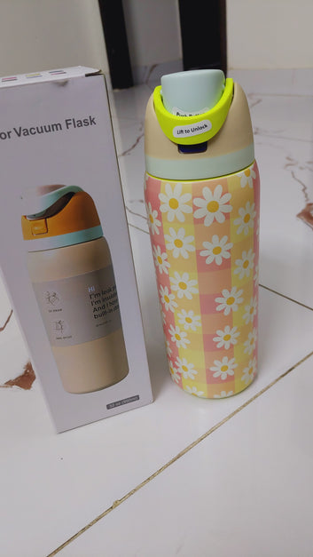 Hydro Sip Water Bottle 32oz  Sunflowers