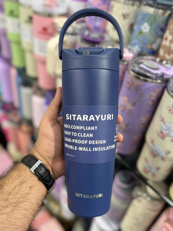 Sitarayuri Insulated Bottle With Top Handle 750ml