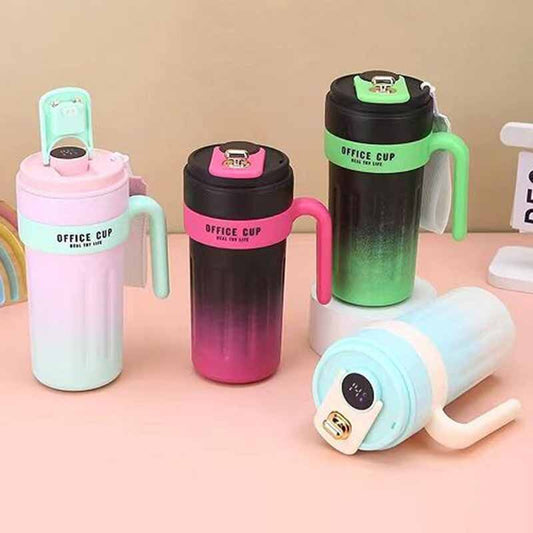 Insulated coffee mug 650ml temperature control