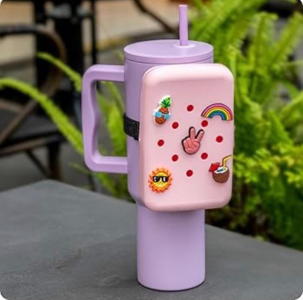 Stanley silicone stud bag with 5 charms