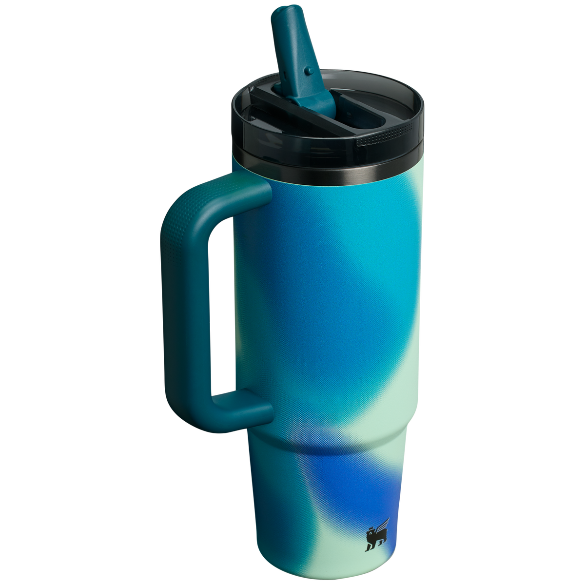 The Quencher ProTour Flip Straw Tumbler | 40 OZ Coastal Teal Motion
