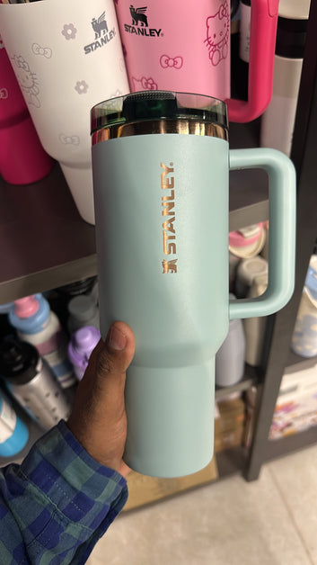 The Quencher ProTour Flip Straw Tumbler | 40 OZ | Gilded Silideon