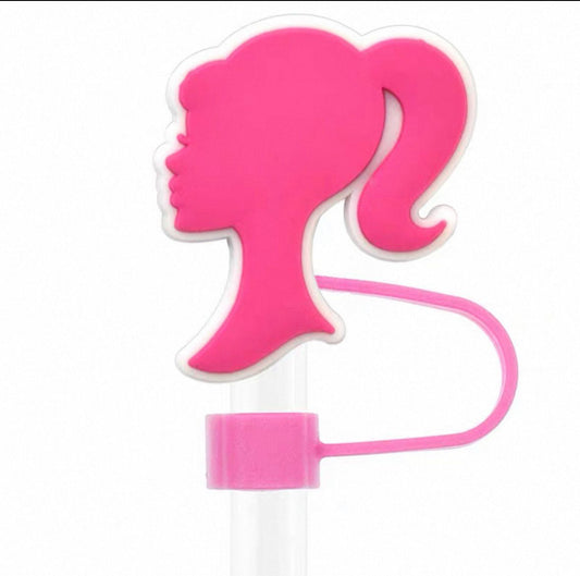 Barbie straw stopper silicone