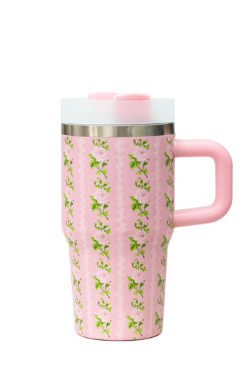 Floral tumbler 14oz for kids