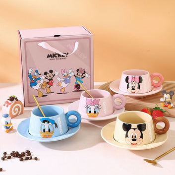 Disney Mickey & Friends Cup & Saucer Gift Set – Daisy Duck Edition