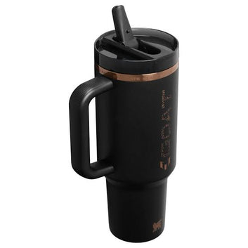 Messi x Stanley Quencher Protour FlipStraw Tumbler | 40 Oz | Goat Black