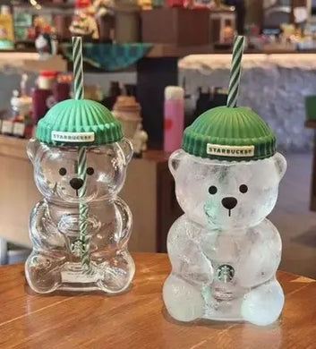 Starbucks Bearista Glass Cup