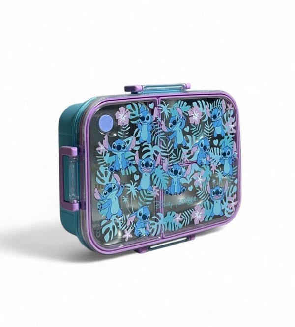 Smiggle Stitch 3 Portion Stainless Steel Lunch Box – Leak Proof, 750ml (Original)