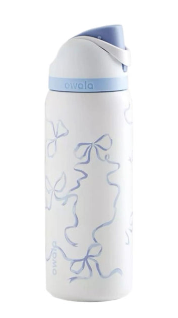 Owala Free Sip | 32 Oz |Tied n True Blue waves