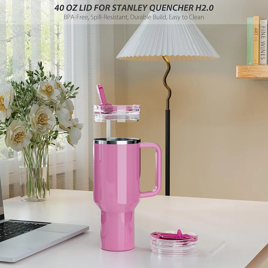 Stanley leak proof lid 40oz(1 lid and a straw)