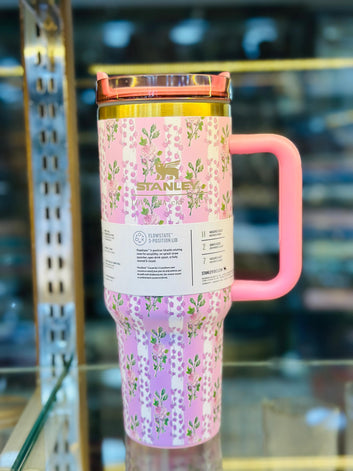Stanley LoveShack Fancy 40oz Quencher Blooming heirloom( Brown Box)