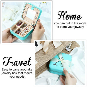 Portable Mini Jewelry Box