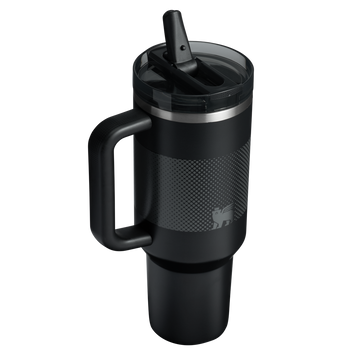 The Quencher ProTour FlipStraw Tumbler |40 oz| Black Fade(Premium Imported)