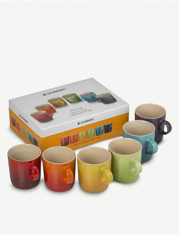 Le Creuset Style Premium
Ceramic Mug Set of 6 - Luxury
Coffee & Tea