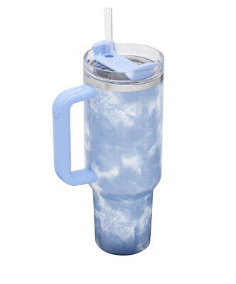 Stanley Quencher H2.0 FlowState™ Tumbler|40 oz| Blue Marble (Premium Quality)