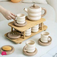 Pinteresty Tea Set with stand