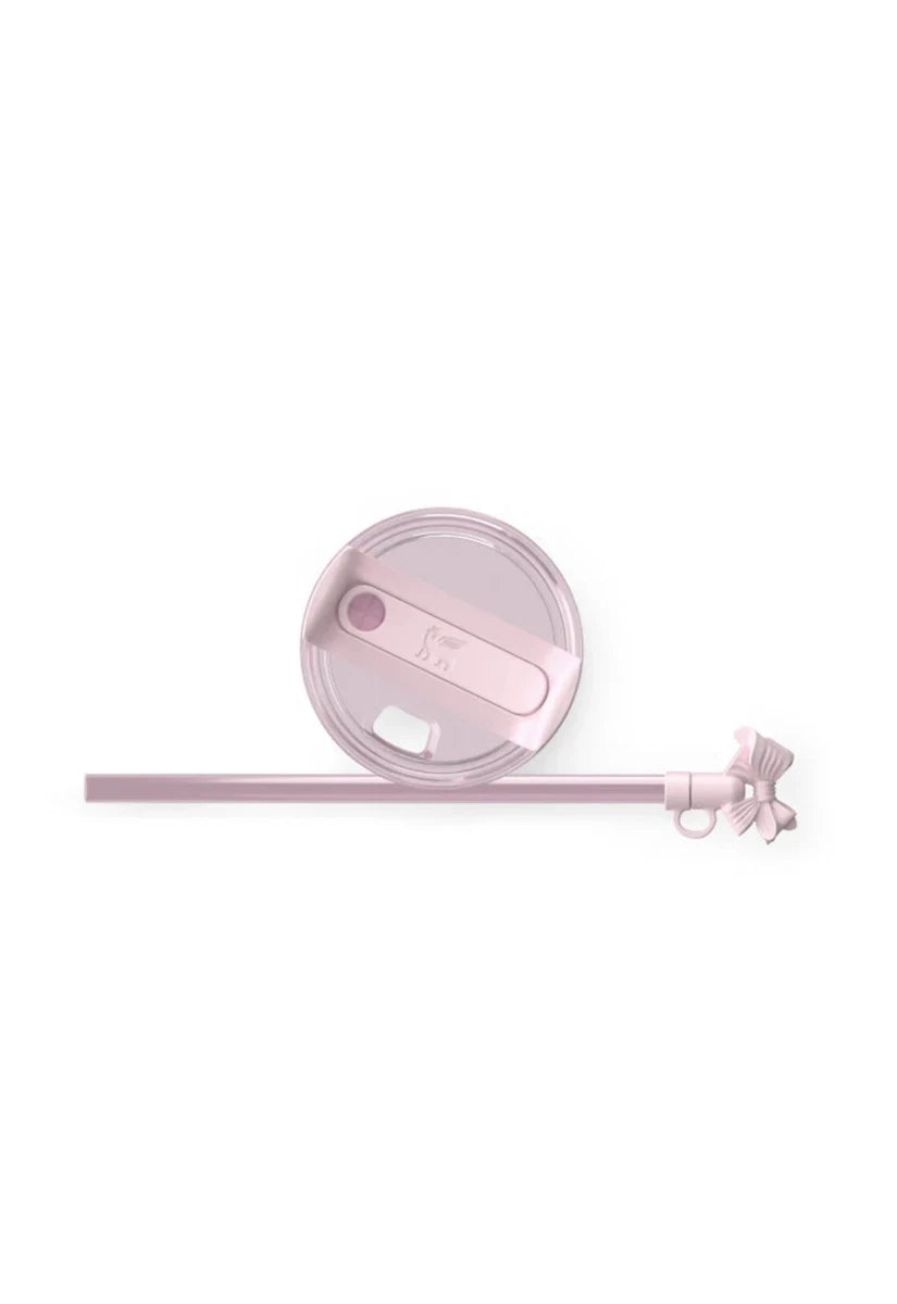 The Stanley X LoveShackFancy Holiday Quencher |20 Oz| Rosa Beaux Pink(imported fancy packaging with velvet dust bag)